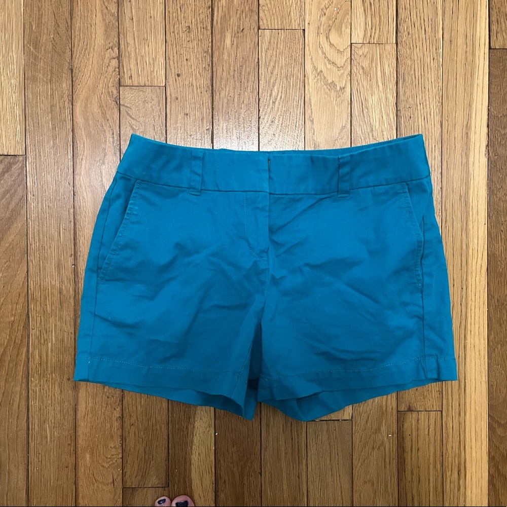 Loft teal blue shorts